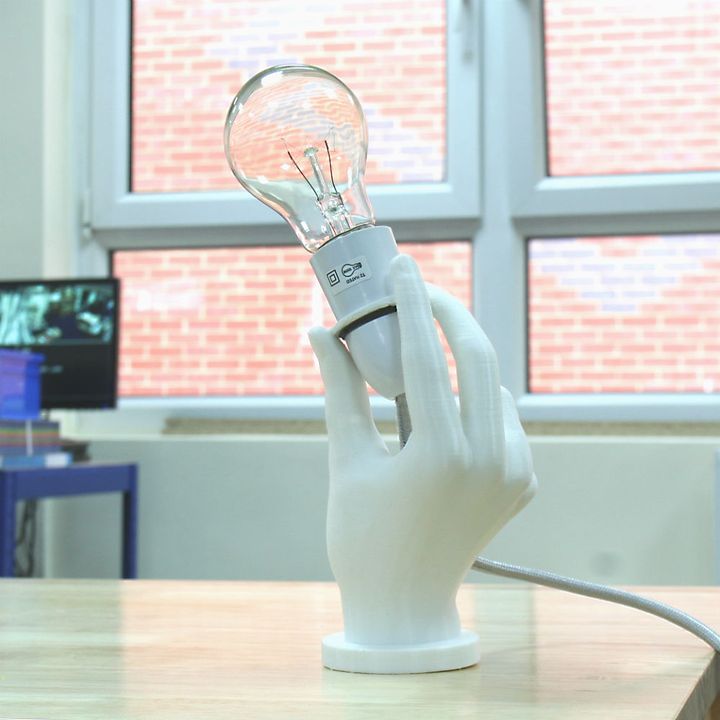 3d printed Light Me Up Lamp