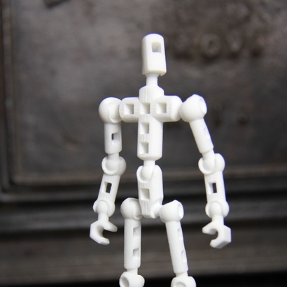 ModiBot X- Basic figure kit (Xevoz-compatible peg & ball)