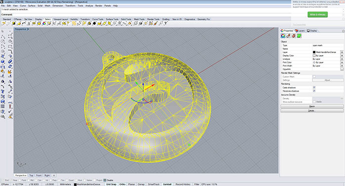 Rhino select open meshes