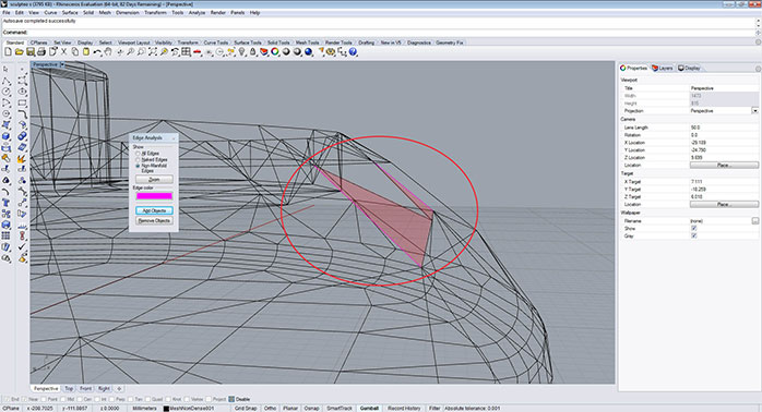 Rhino non manifold errors