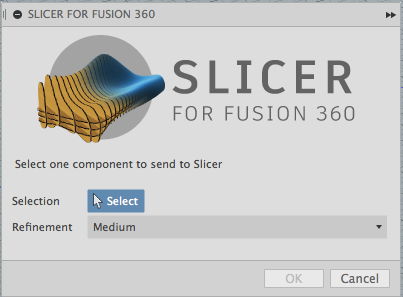 Slicer Fusion360