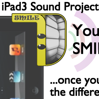 iPad3 Sound Projector - Smiley