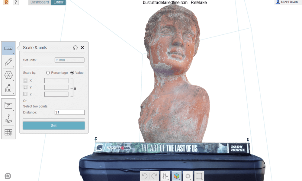 Making a 3D scan with a smartphone - 3dscanexpert.com 